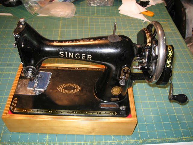 Vintage Singer Sewing Machine Hand Crank Attachment Original
