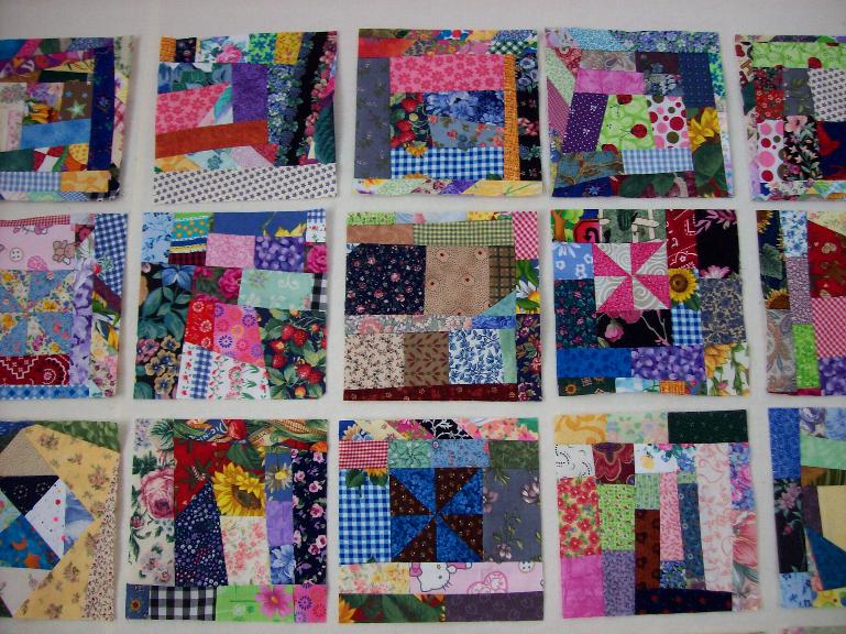 Crumb Quilt Finished - Quiltingboard Forums