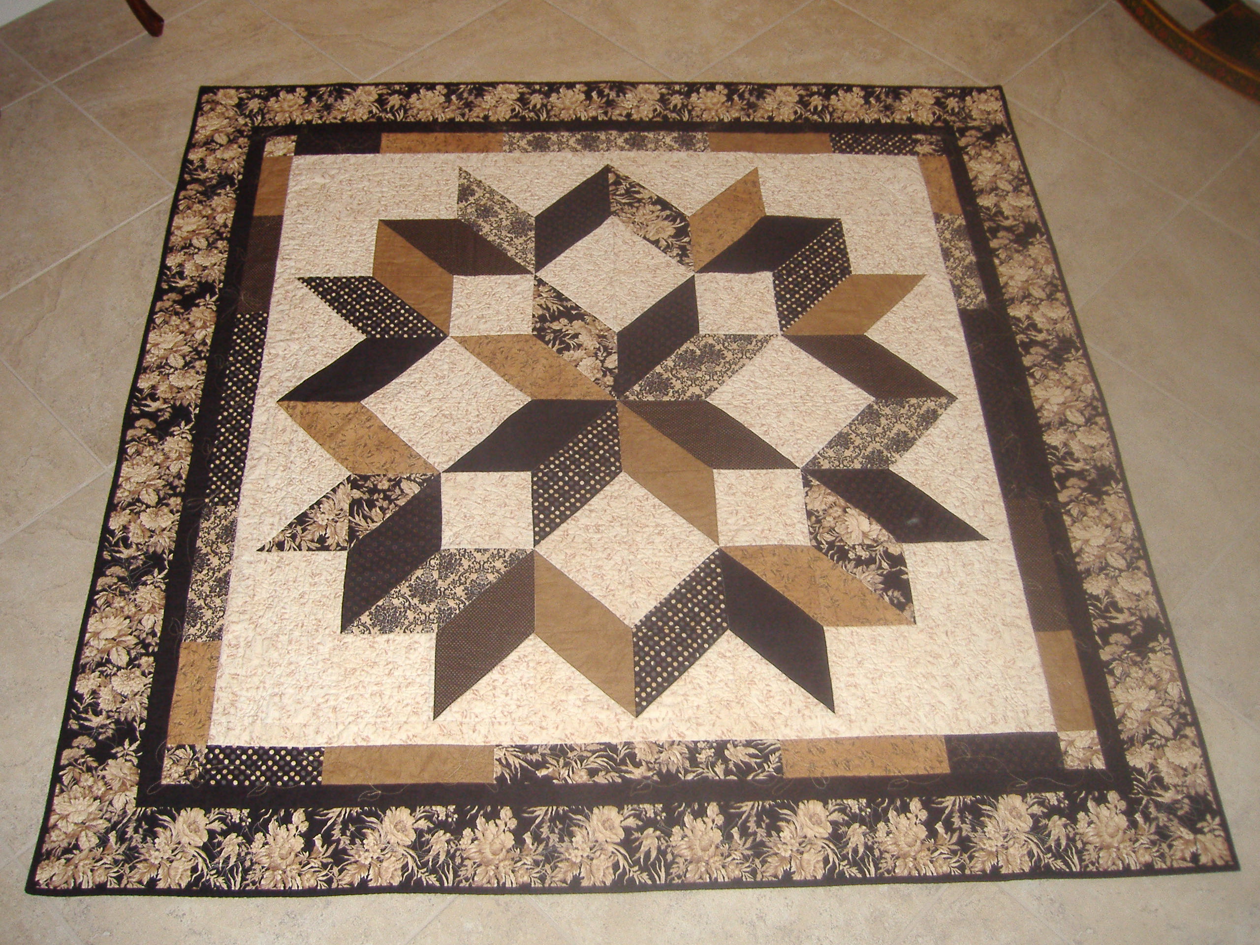 Carpenters Star Quilt Pattern Free Chumado