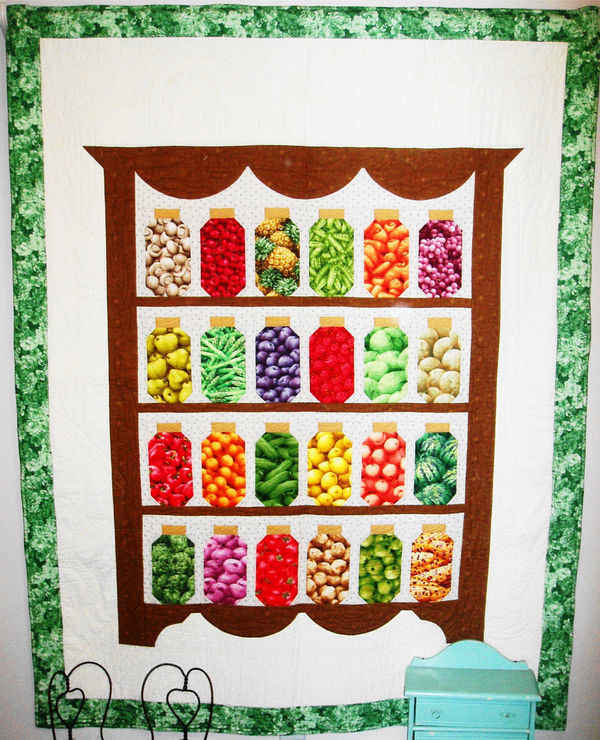 Granny s Pantry Canning Jar Quilt Pattern