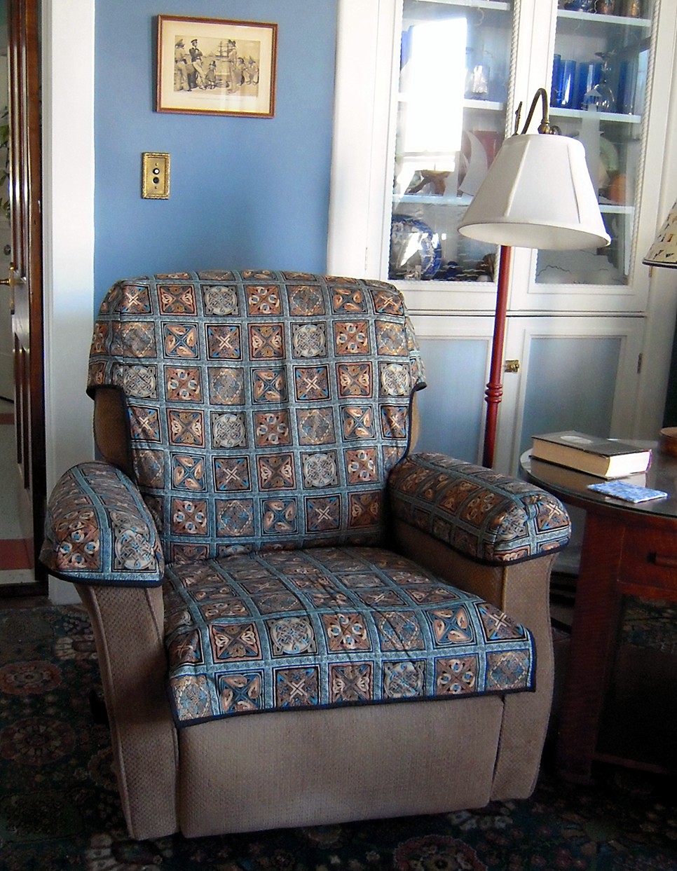 Quilted Recliner Slipcover-thing - Quiltingboard Forums