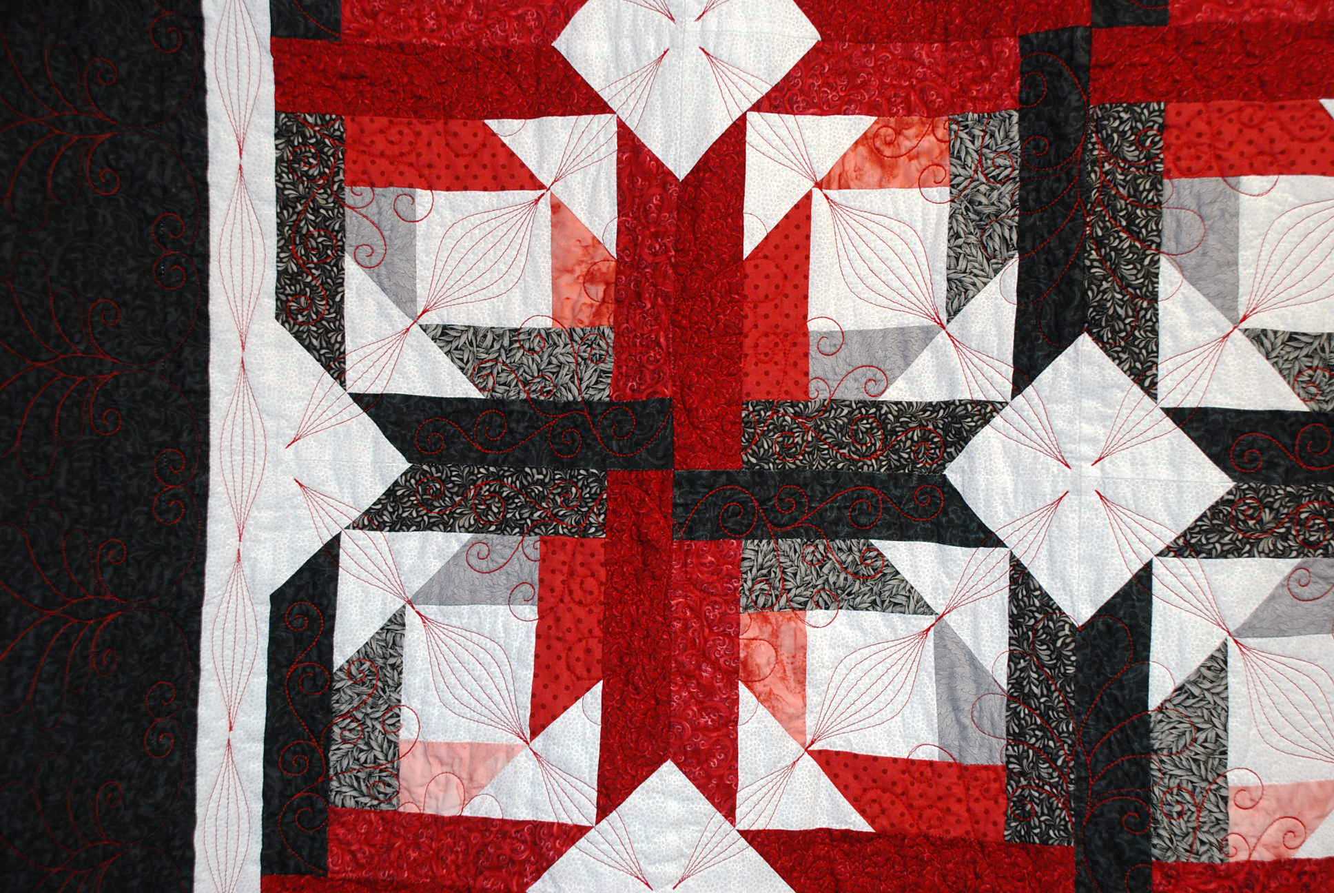 Lastest Pineapple Blossom Quilt Finished - Quiltingboard Forums