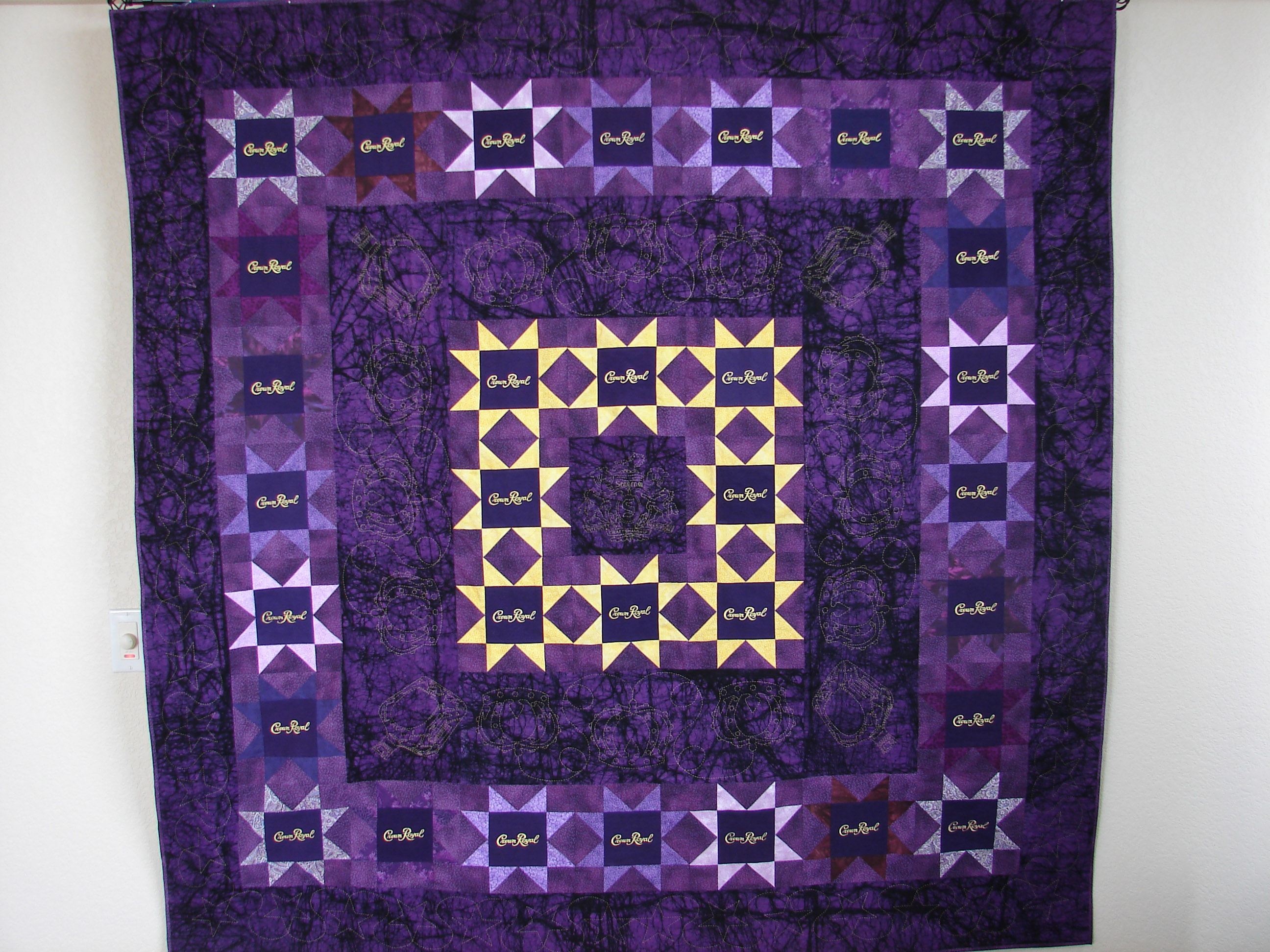 Crown Royal Bag Quilt