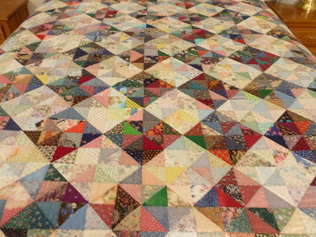 A $10 vintage Scrappy Quilt that was almost ruined. - Quiltingboard Forums