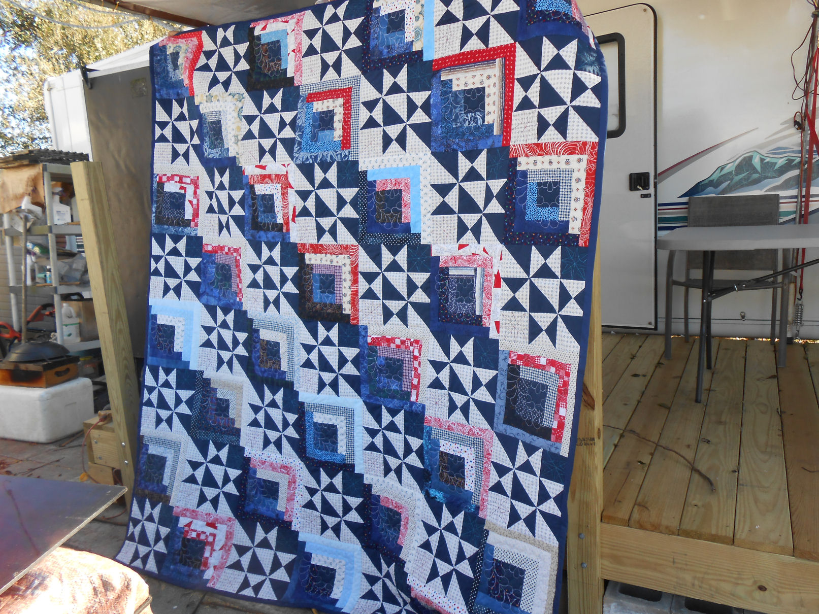 Finished Got The Blues Quilt Quiltingboard Forums