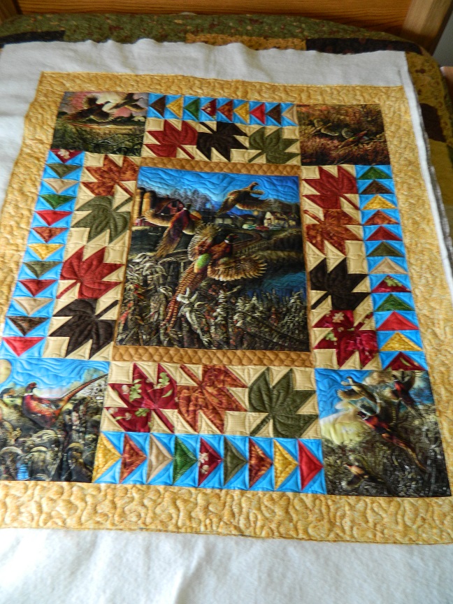 Pheasant Quilt - Quiltingboard Forums