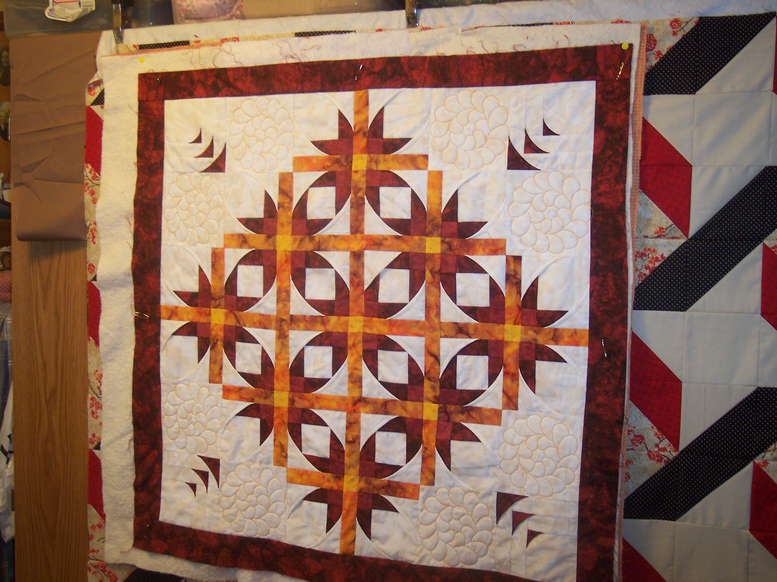 embroidery on quilt - Quiltingboard Forums