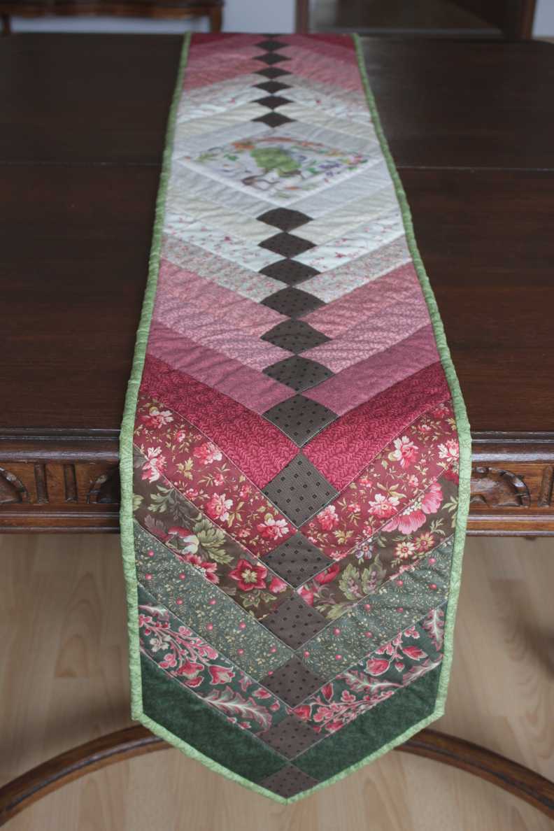 French Braid Country Table Runner