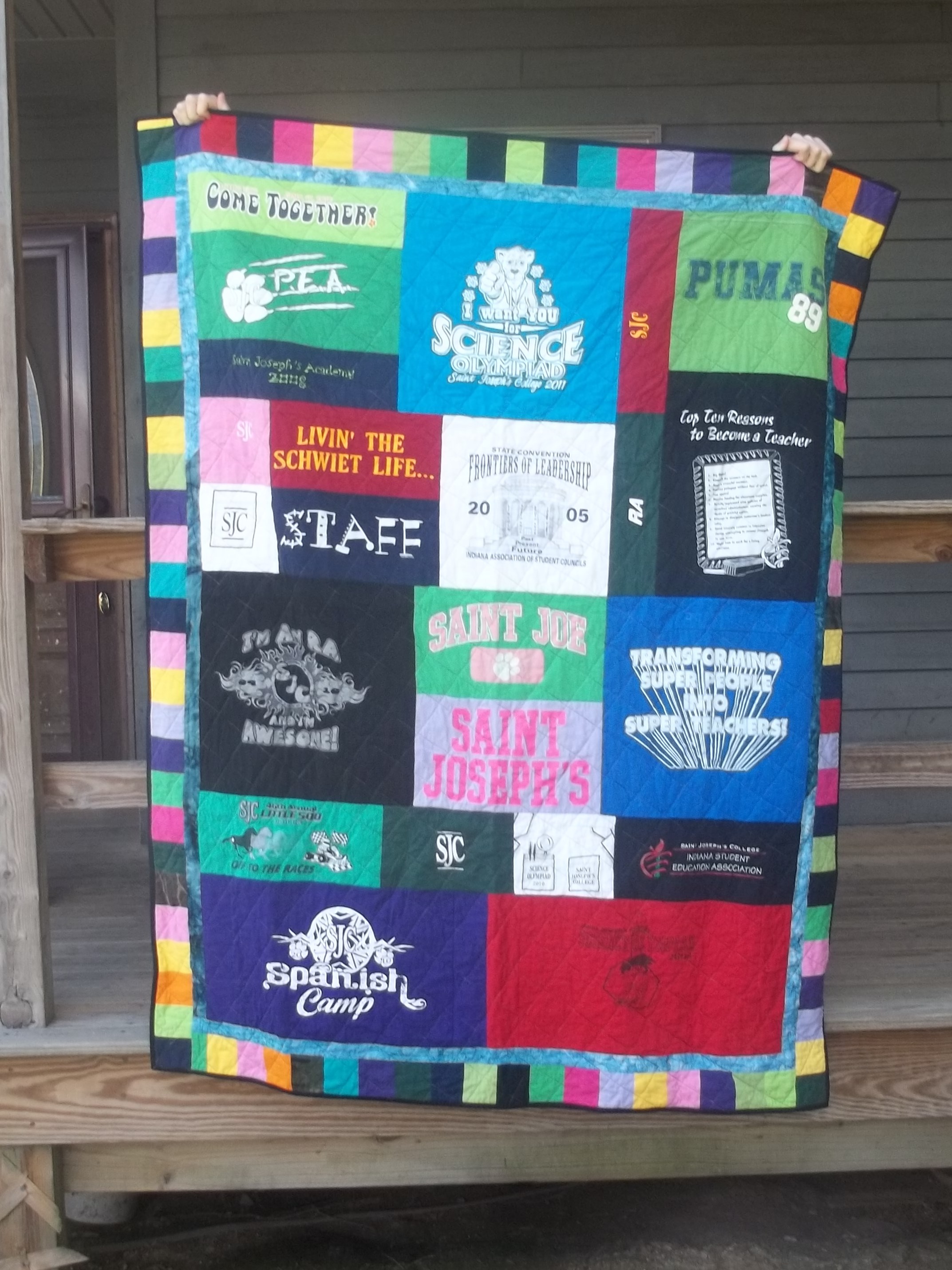 Tshirt quilts - finished yay! - Quiltingboard Forums