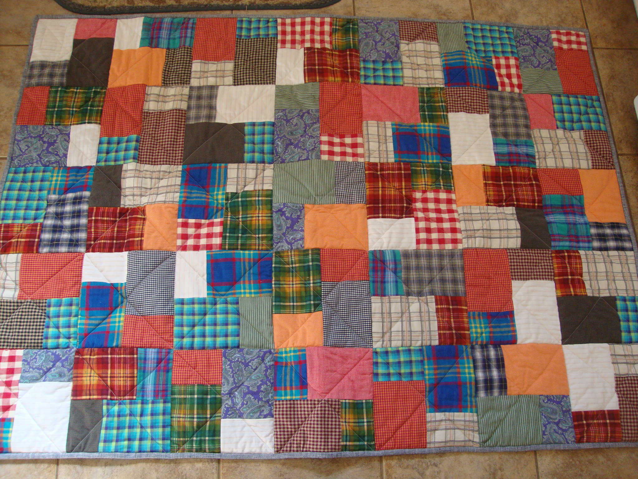 Cozy Utility Quilt to Donate - Quiltingboard Forums