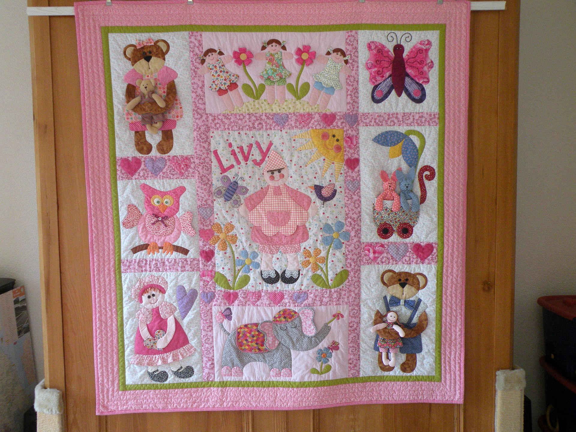 2nd Dolly And Me Quilt for Oksewglad 