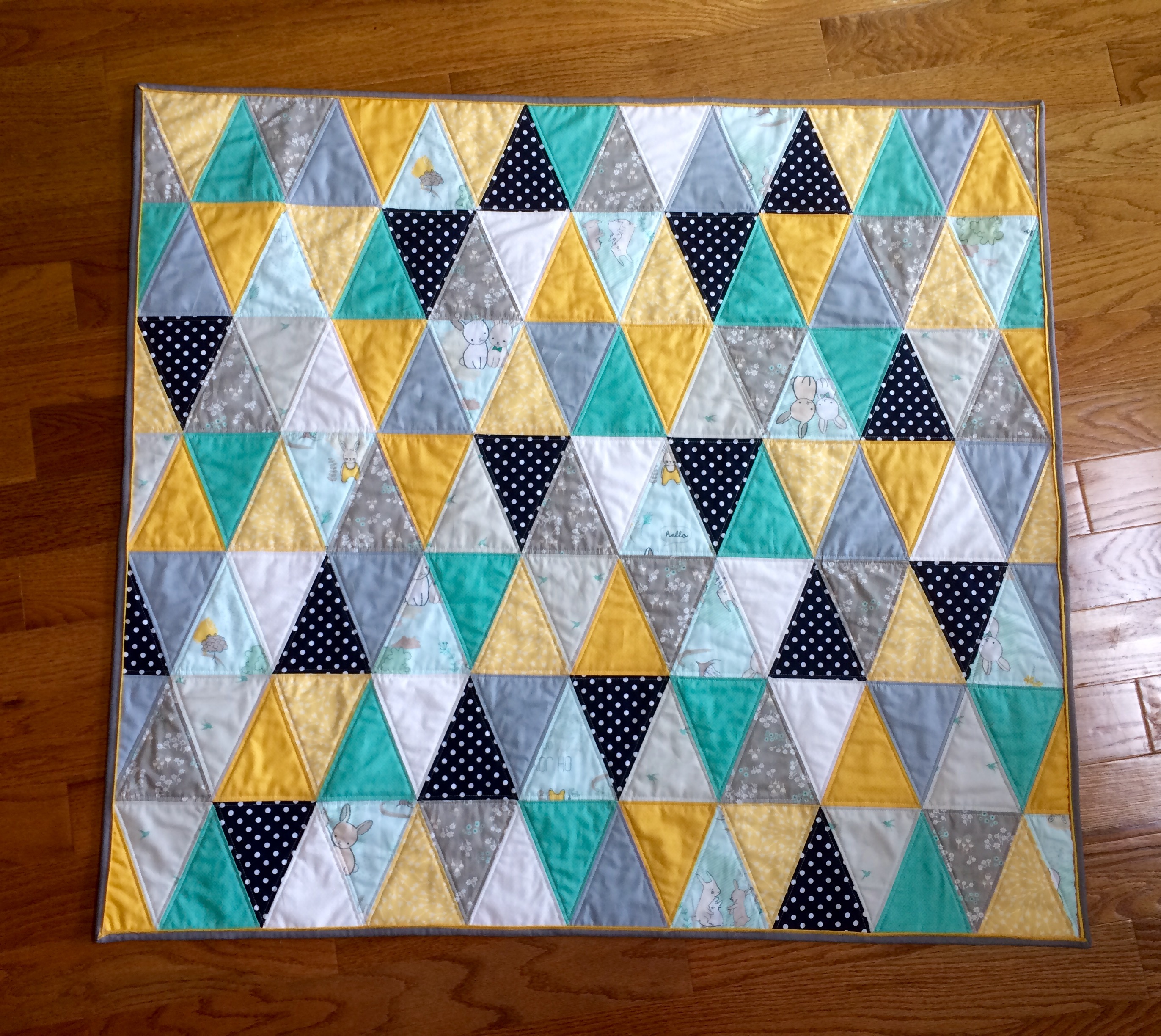 Isosceles Triangle Baby Quilt Quiltingboard Forums