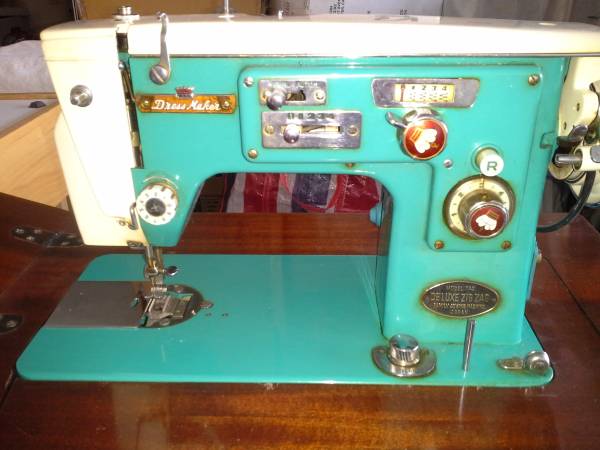 I inherited this Dressmaker Deluxe ZigZag from my grandmother. It