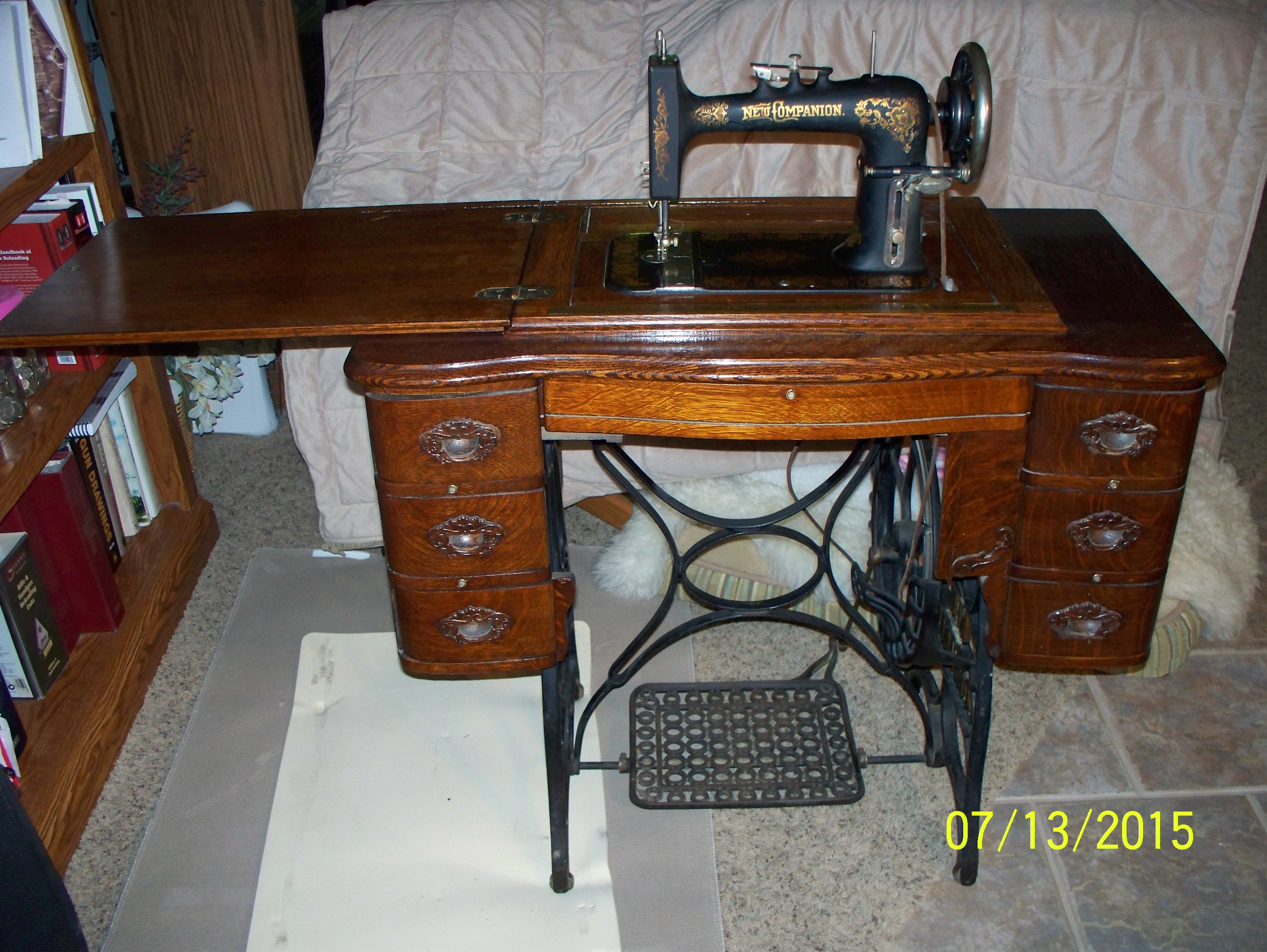 New Companion Treadle Machine - Quiltingboard Forums