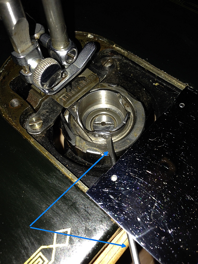 Bobbin threading on Singer 201 - Quiltingboard Forums