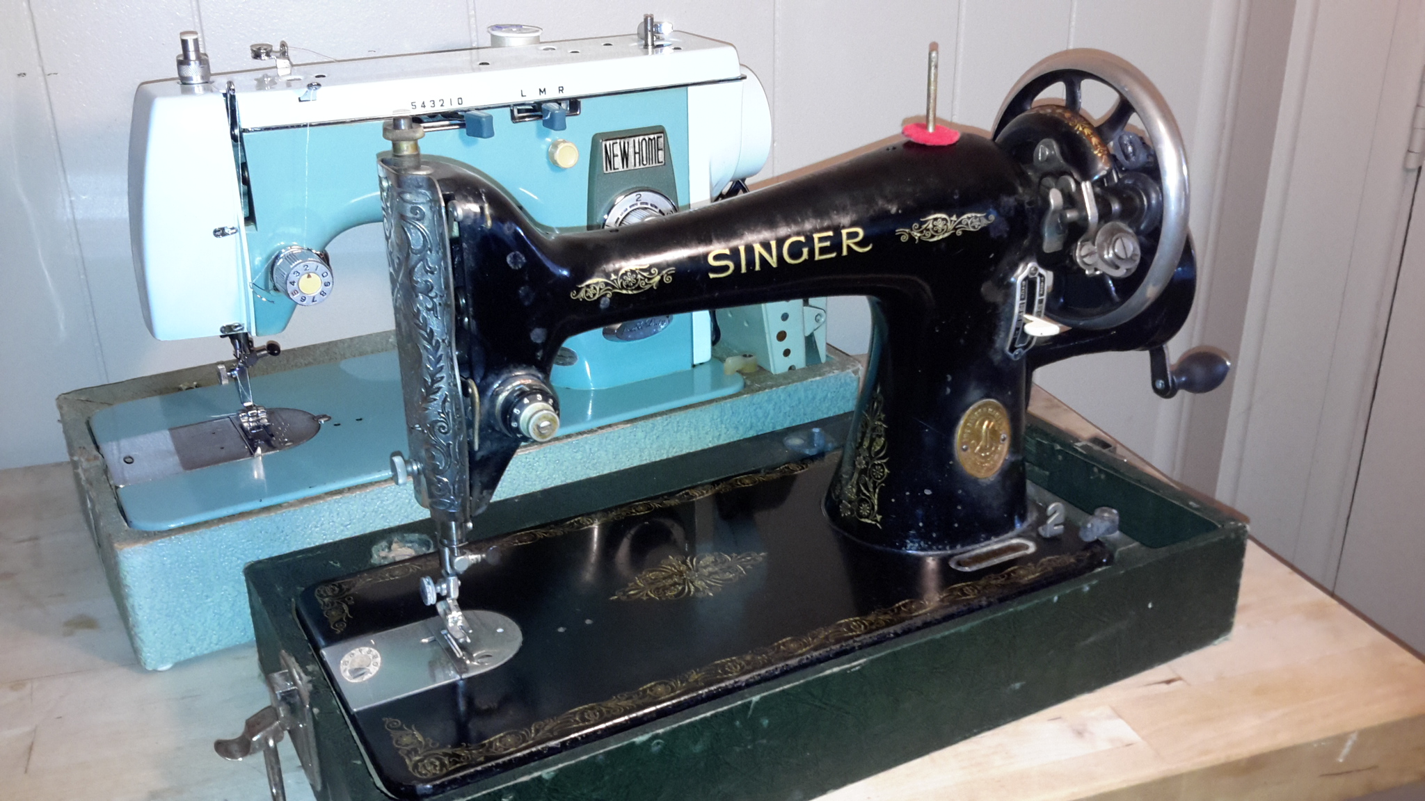 treadle to hand crank - Quiltingboard Forums